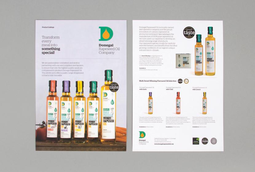 Donegal Rapeseed Marketing Materials